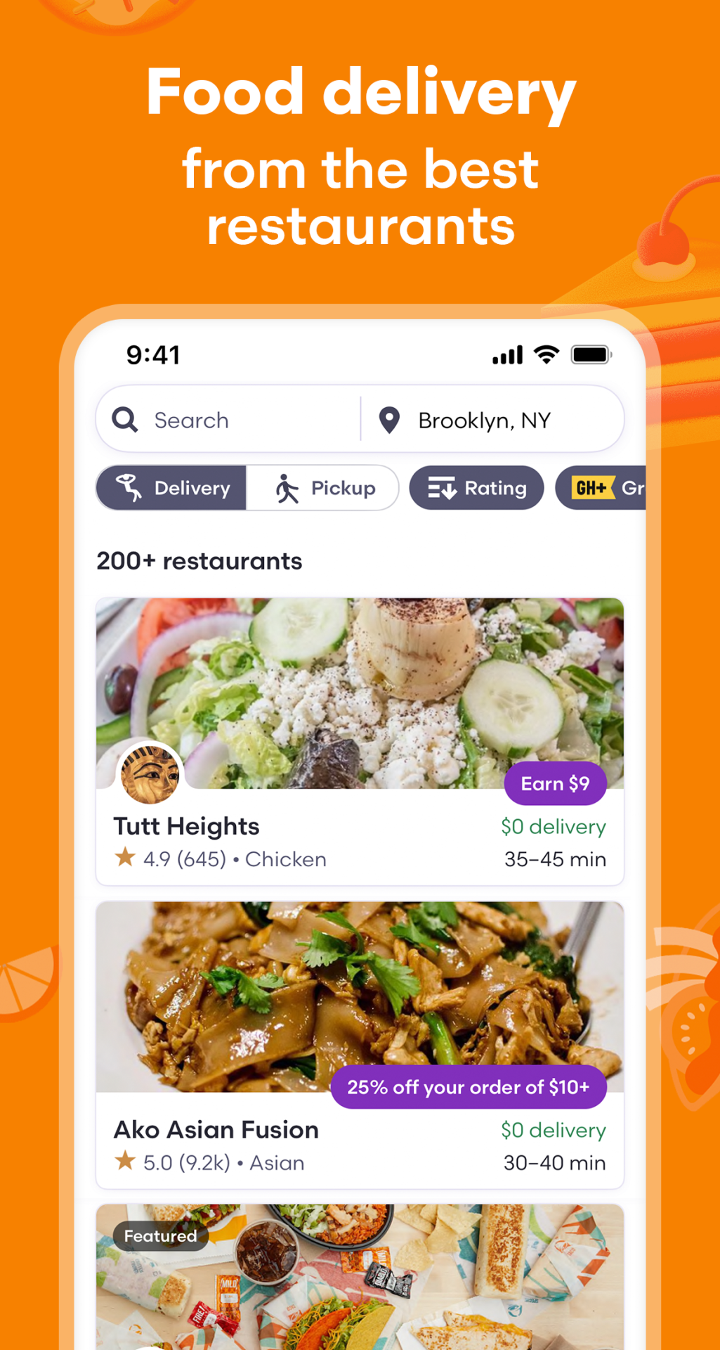 Food Delivery Mobile App Development