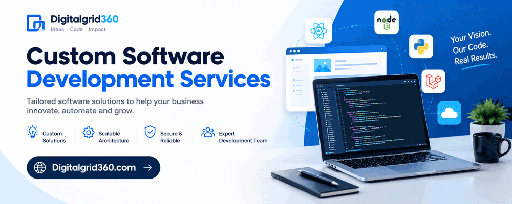 Custom software development services