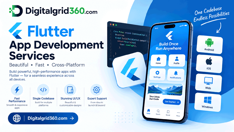 Flutter app development services