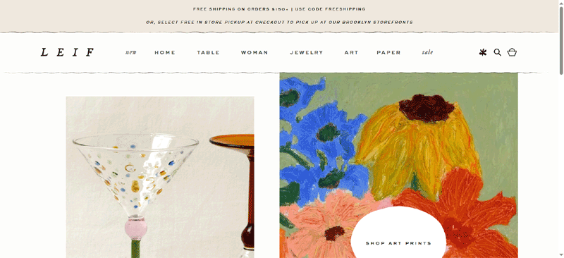 E-commerce Shopify Website