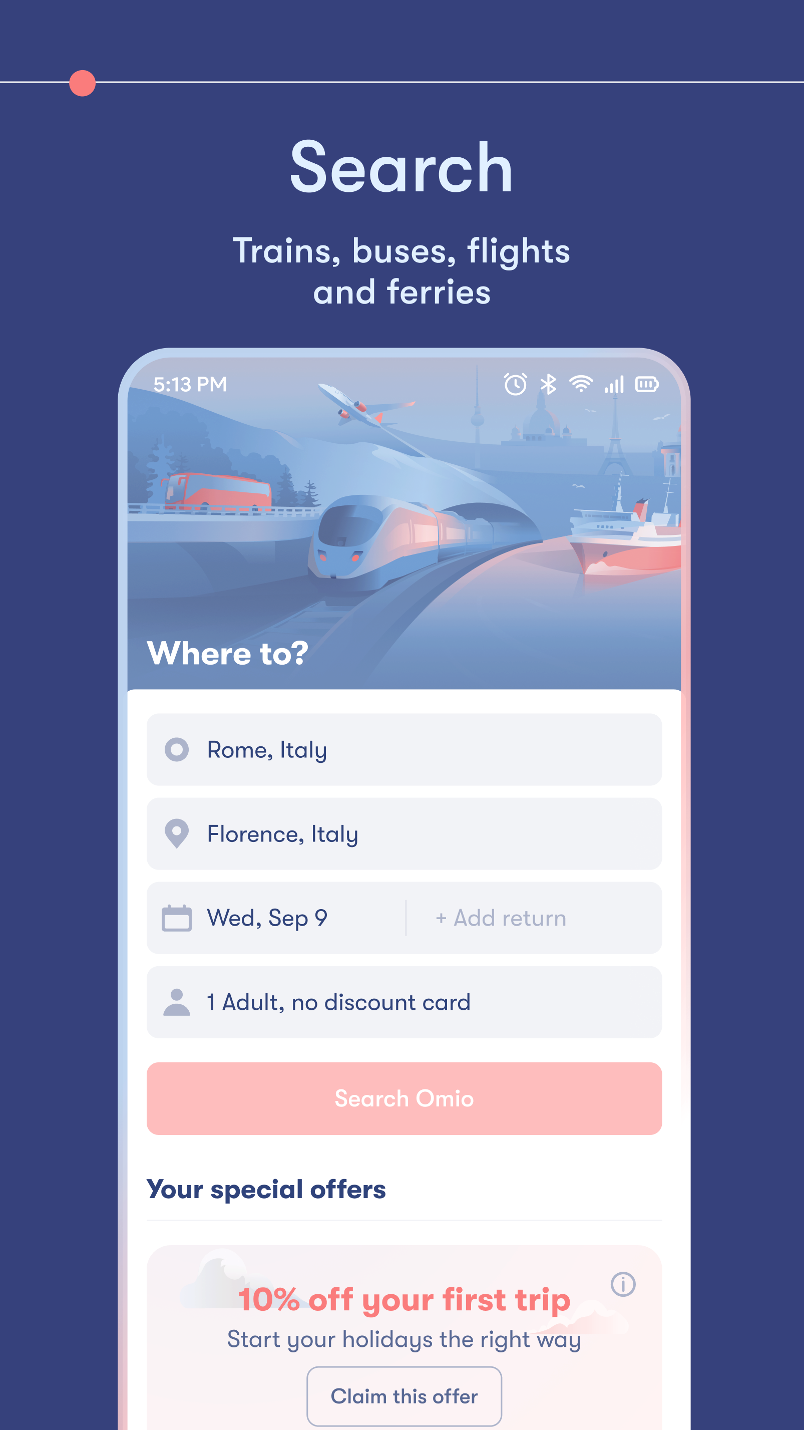 Travel Booking Mobile App Development
